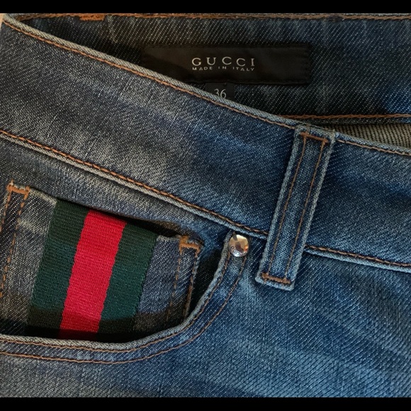 Women’s Gucci jeans size 36, long inseam - Picture 3 of 5